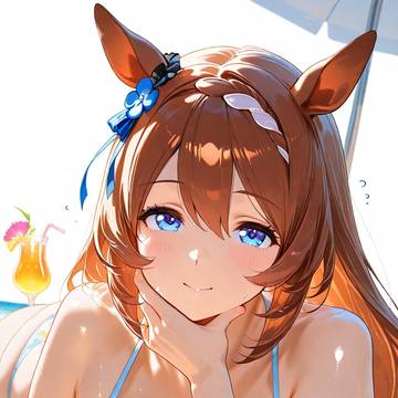 スーパークリーク（花柄ビキニ）