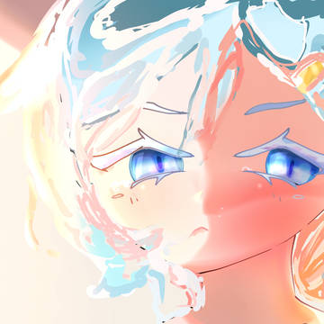 Naia if water hair