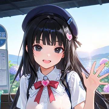 エリザベートちゃんから、おはようございます〜