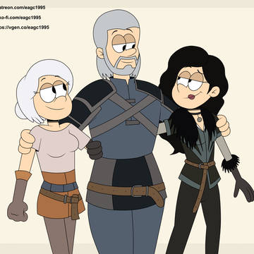 (Patreon Reward) Geralt, Yennefe