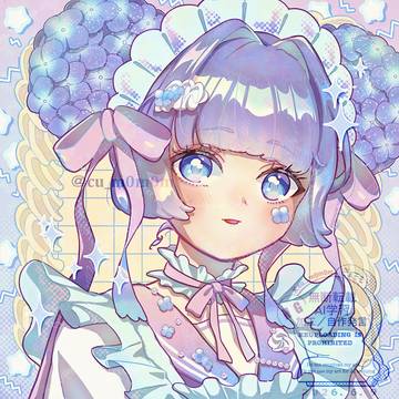 ゆめかわ紫陽花ガール