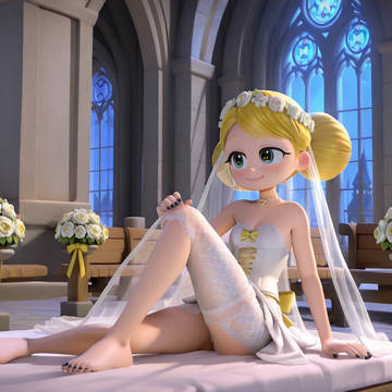 YellowGold wedding dress +18 1/2