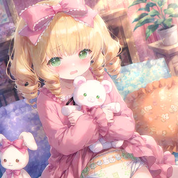 テープおむつの雛苺ちゃん