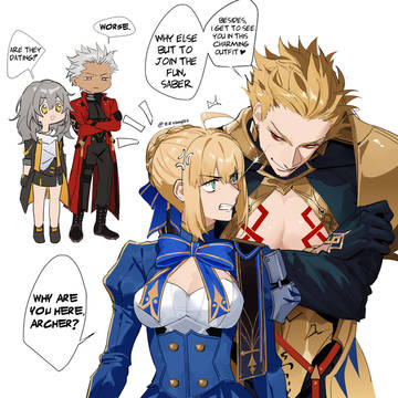 HSR Gilgamesh and Arturia