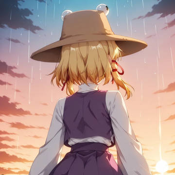 洩矢諏訪子（明日ハレの日、雨の昨日）