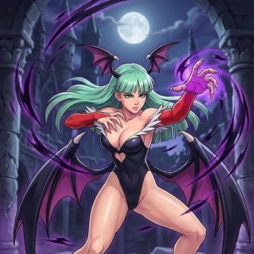 Felicia eats Morrigan