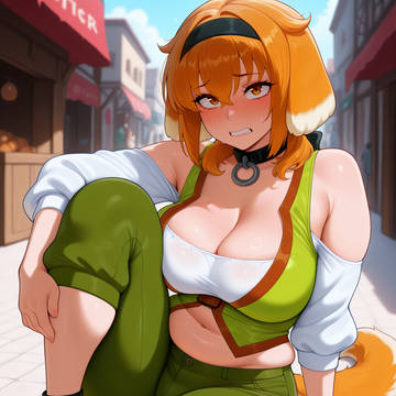 ✦ ロクサーヌ — 狼族の奴隷戦士 ✦