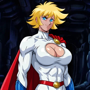 Cutie Honey as Power Girl