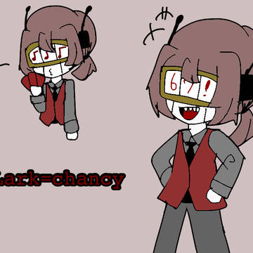 ラークさん落書き