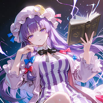 パチュリーのムチムチふともも