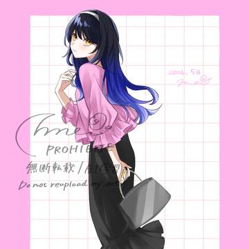 月のシリーズイラスト5月