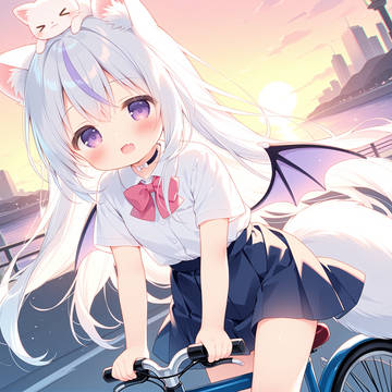 下课回家~