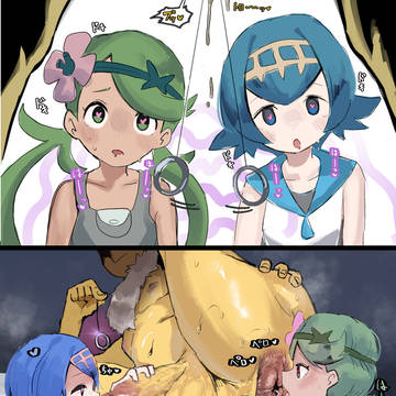 sirnちゃん×moちゃんの舐め舐め奉仕