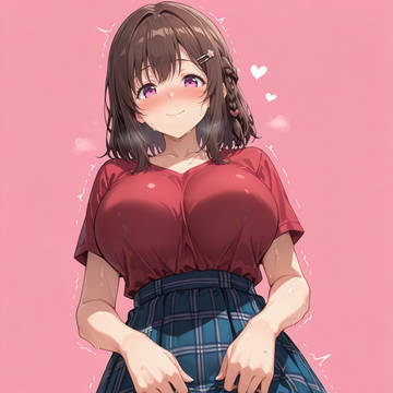 どきどきして、見ちゃダメ〜♡Feeling all flut