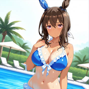 アドマイヤベガ 水着