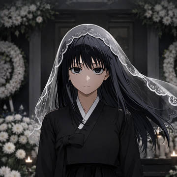 Korean Mourning Clothing♀1