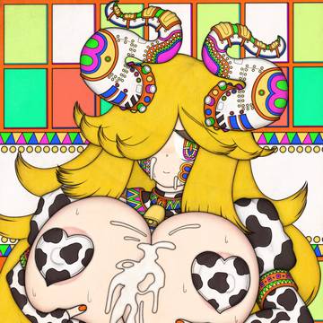 クーベル8_牛柄