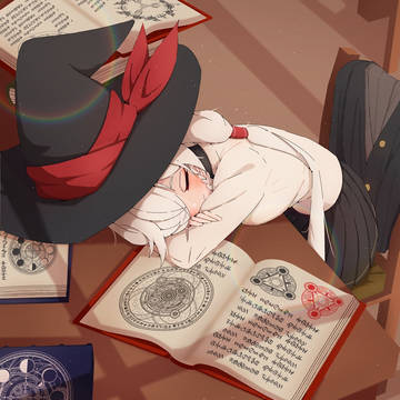 白尾エリ (居眠り)