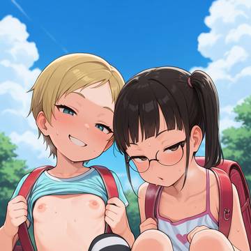 メガネっ娘JS ランドセルの香りをのせて