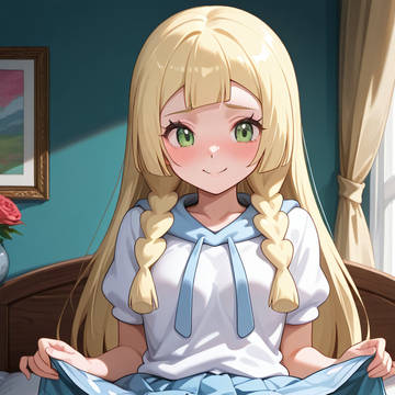 リーリエ白タイツ