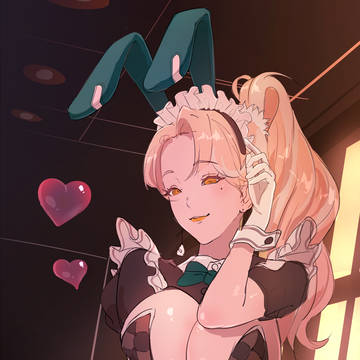 バニーメイドのお姉さん