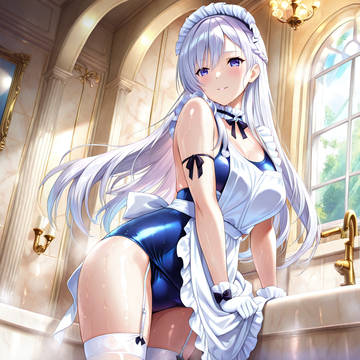 ベルファスト スク水メイド