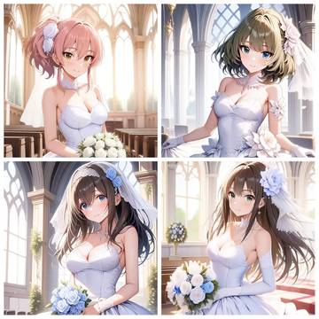 ウェディングドレスシンデレラガールズ ①