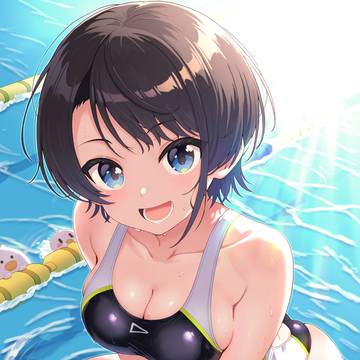 スバルとスバ友でスイミング