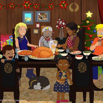 Baby Madison: Christmas Dinner