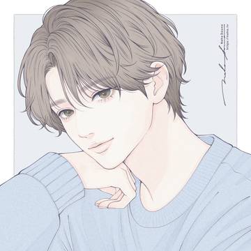 男性のイラスト / イラストレーターソウノナホ