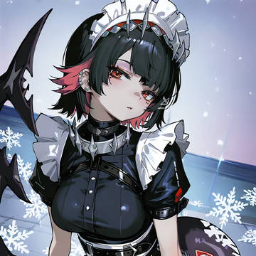 エレン・ジョー「雪の日のメイド」