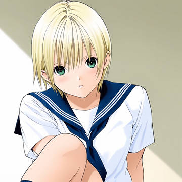 どこか初々しいセーラー服を着たボーイッシュな少女と二人きりに?