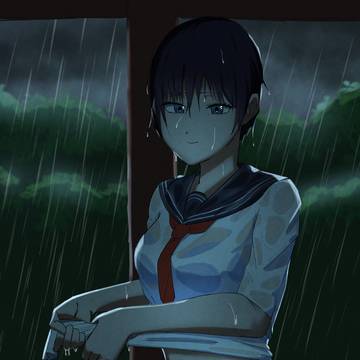 雨宿り