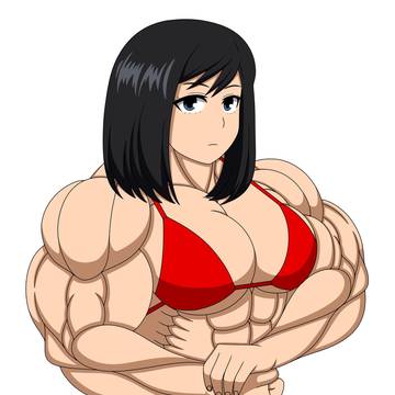 マッチョな小大唯ちゃん