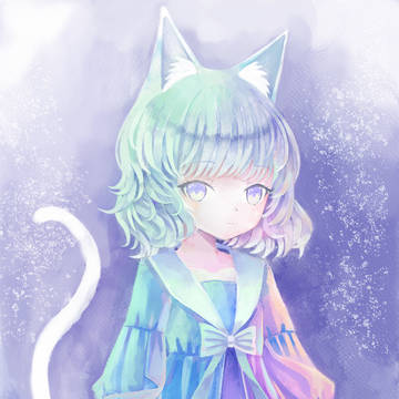 白猫ちゃん
