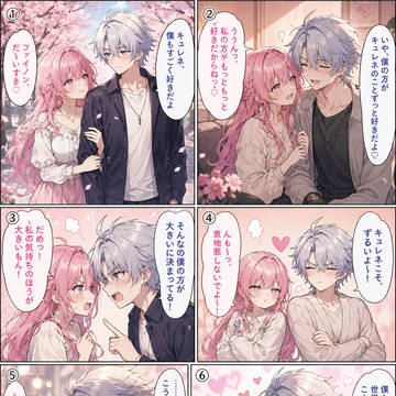 キュレネ&ファイノン　ラブラブ②