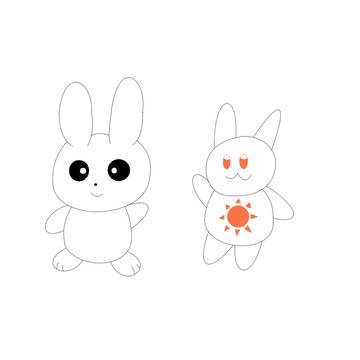 こんこん×うさたろう