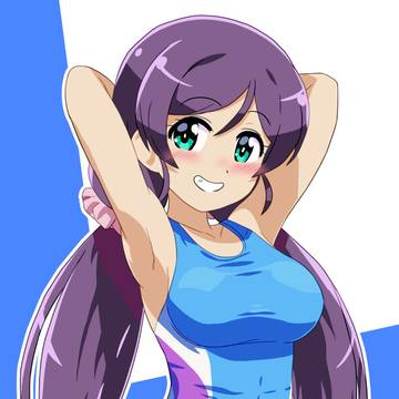 東條希@競泳水着