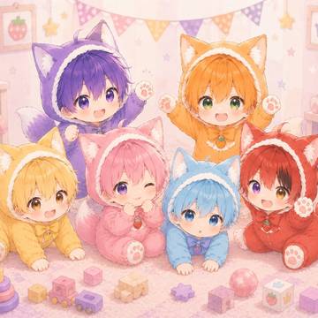 推しぷりの幼児化