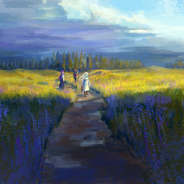 After the rain, the journey cont