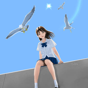 かもめとJK　あるいはウミネコとJK