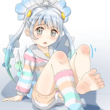 足を見せてくれるスカイフィッシュ