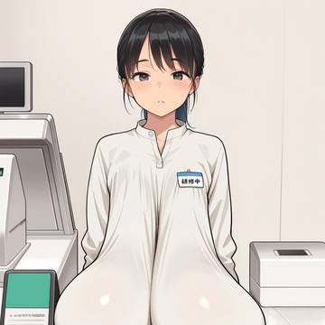 レジにヤバい乳袋の店員がいた