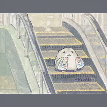 スーパーの帰り