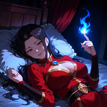 Azula doesnt need a nightlight
