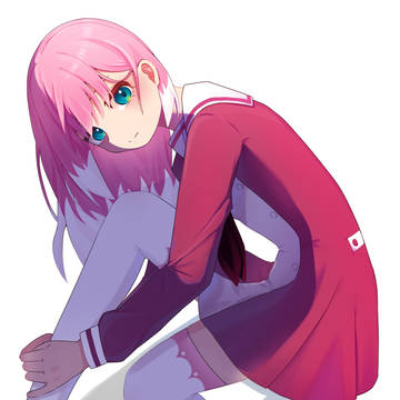 髪を下ろしてみた