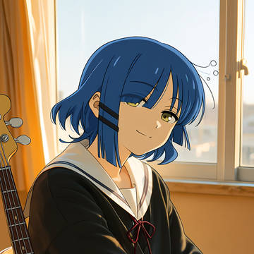 アニメ顔とリアル感の融合テスト