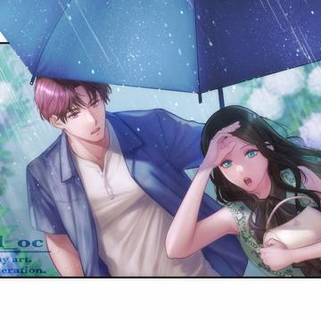 あじさいと雨