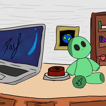 in the room