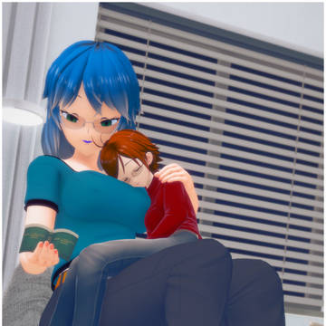 Sleeping.